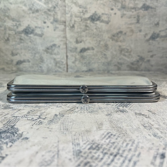 HOBO Lauren clutch wallet tan leather vintage - Picture 6 of 14